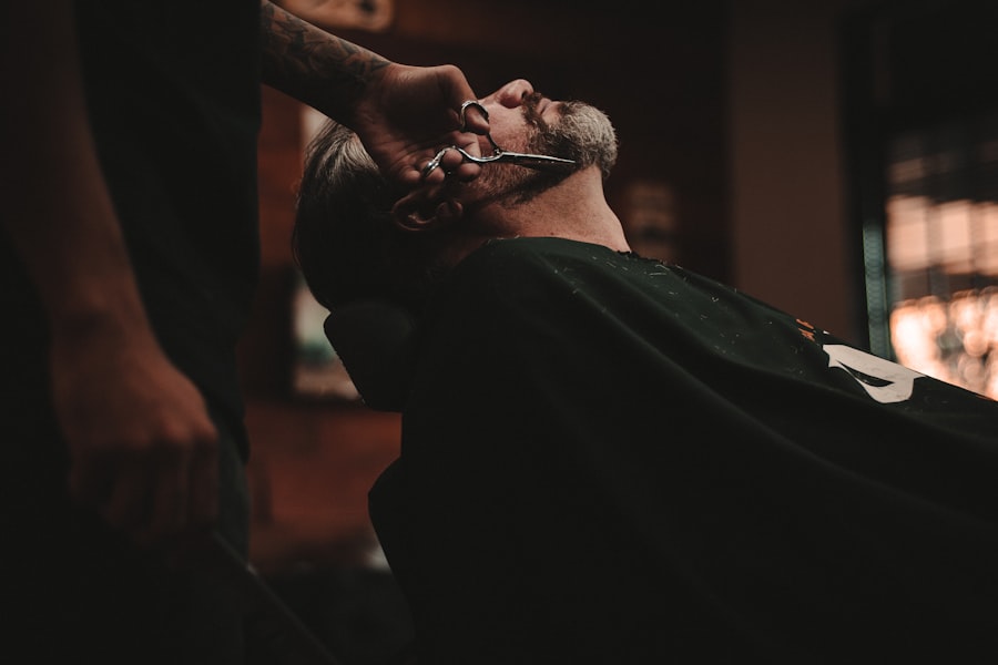 Barba y perfilado